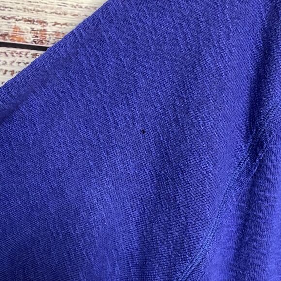 We the Free Women’s Large Sweater Off Shoulder Tunic Purple **FLAW** - Picture 10 of 10